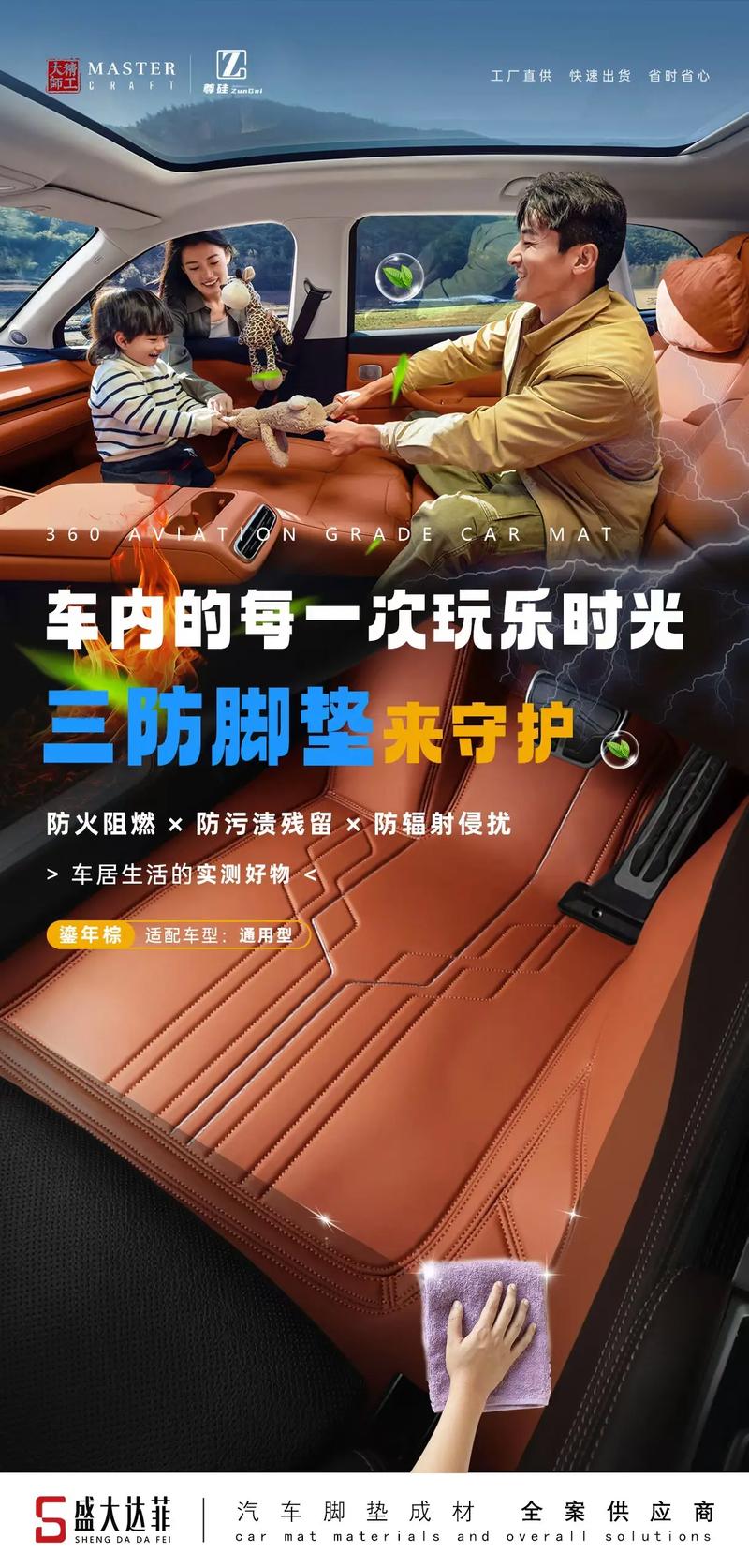 驰达汽车软包脚垫工厂 粉丝 26 获赞 8 关注 三防软包脚垫 高科技产品